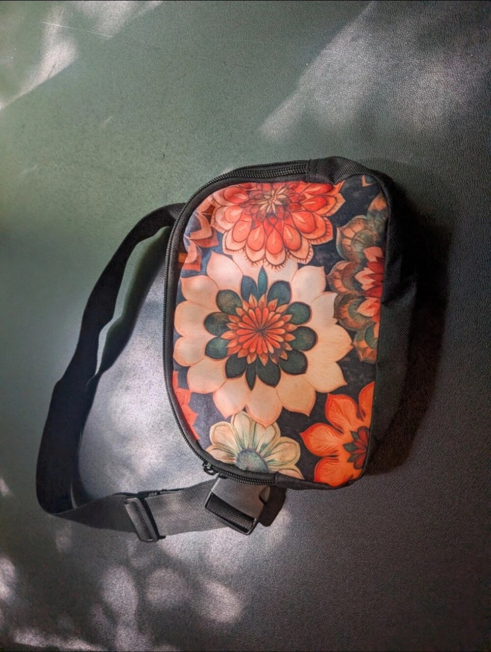 Black Waist Pack Sling Bag